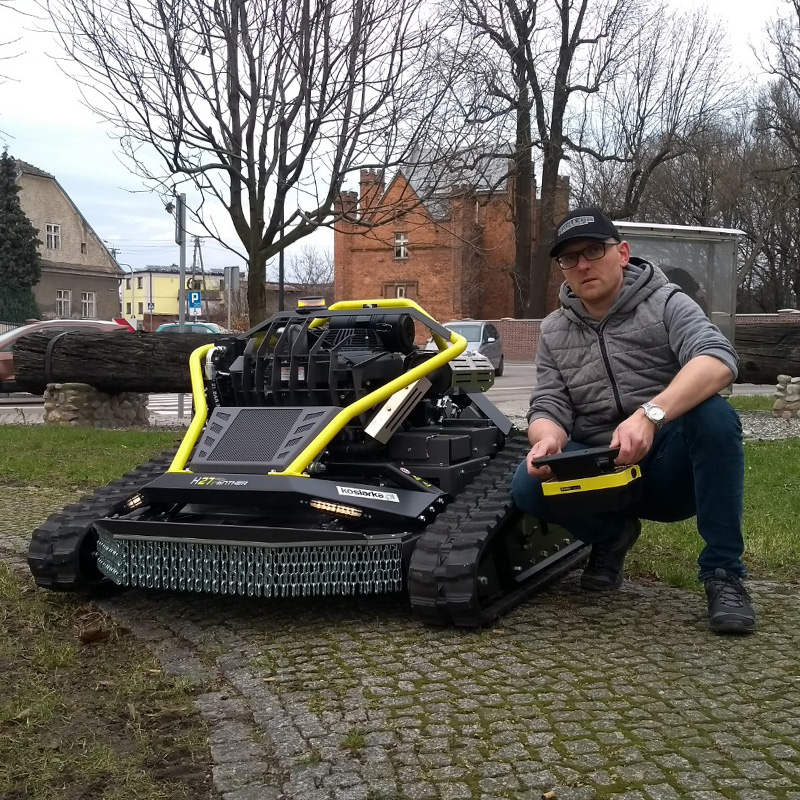 Kosiarka gąsienicowa zdalnie sterowana Ecotech H27 Panther
