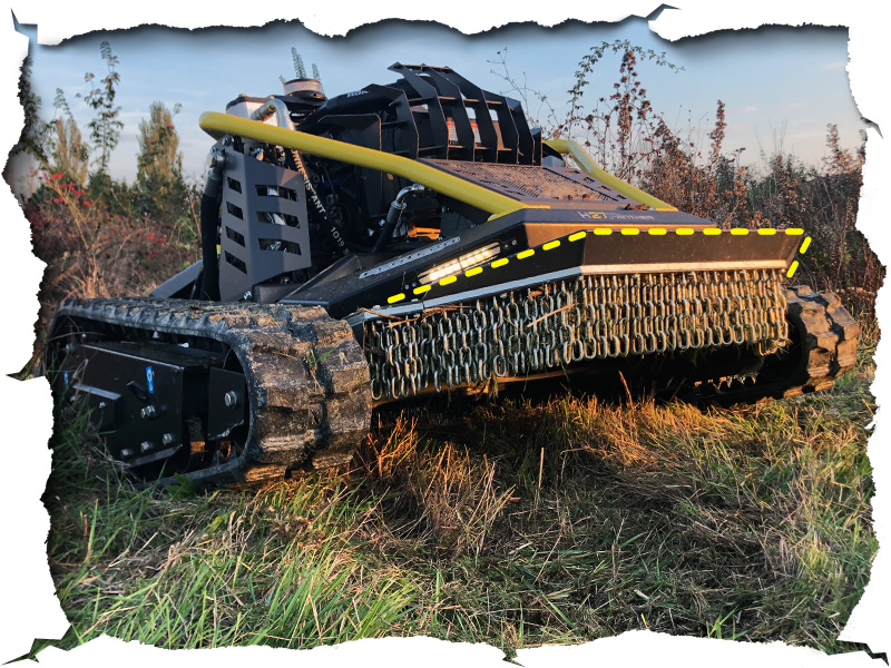 Ecotech H27 Panther - czołowa płyta najazdowa