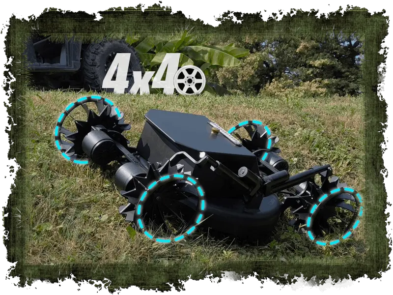 GRATOR Lowrider - napęd na cztery koła